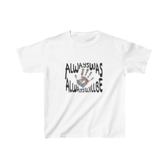 Kids Heavy Cotton Tee - Hand Always Was - Image 3