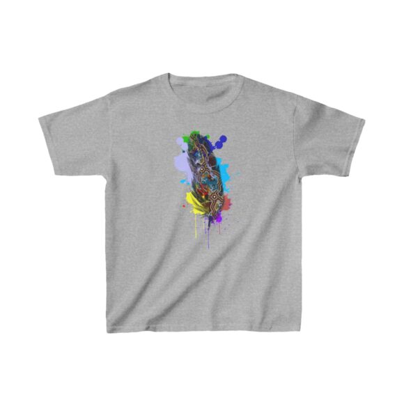 Kids Heavy Cotton Tee - Feather - Image 5