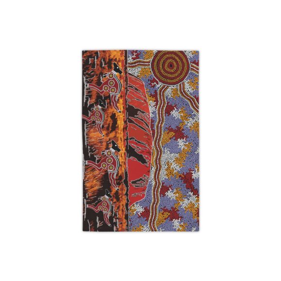 Vibrant Coral Reef Beach Towels – Uluru