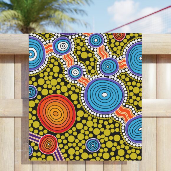 Vibrant Coral Reef Beach Towels – The Journey 2 - Image 11