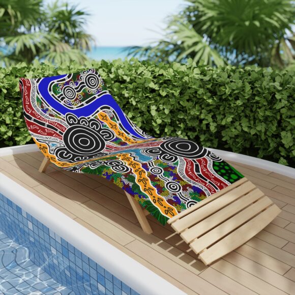 Vibrant Coral Reef Beach Towels – The Mural - Image 12