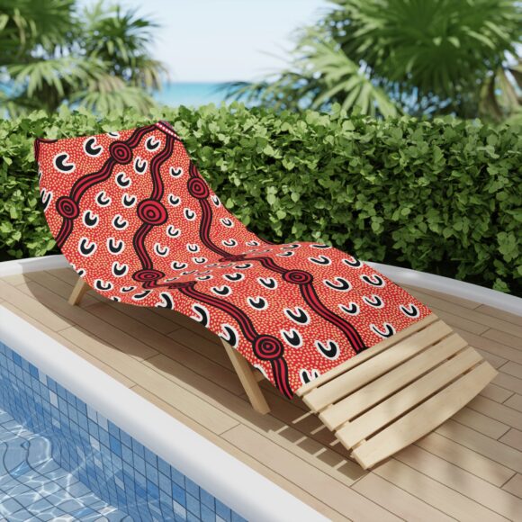 Vibrant Coral Reef Beach Towels – Meeting Grounds - Image 12