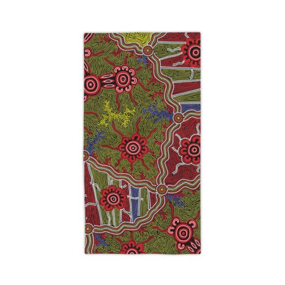 Vibrant Coral Reef Beach Towels - Connections - Image 5