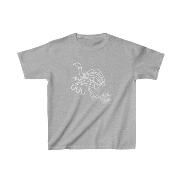 Kids Heavy Cotton Tee - Emu - Image 5