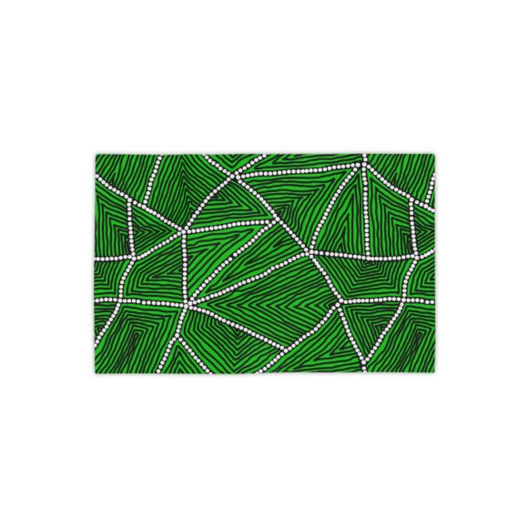 Vibrant Coral Reef Beach Towels – Farm Lands green - Image 2