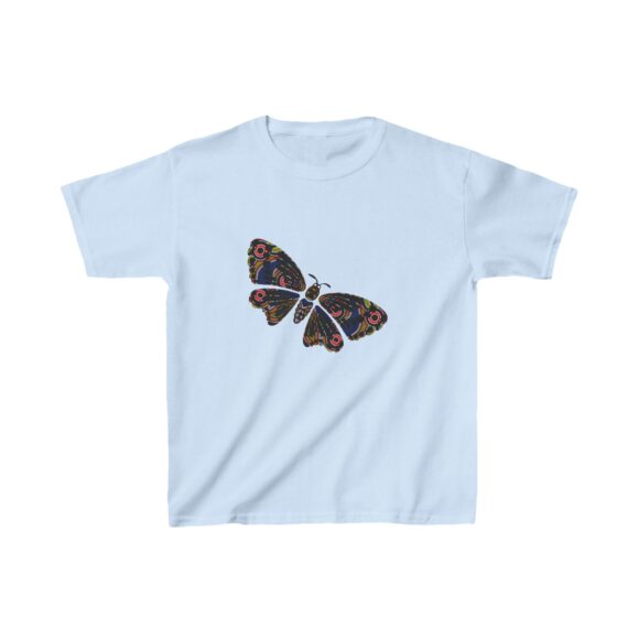 Kids Heavy Cotton Tee - Butterfly - Image 7