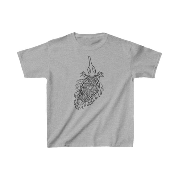 Kids Heavy Cotton Tee - Echidna - Image 3