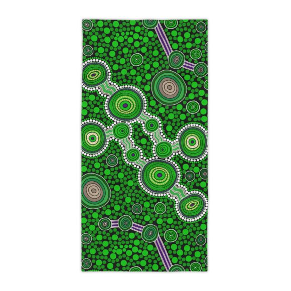 Vibrant Coral Reef Beach Towels – The Journey Green - Image 9