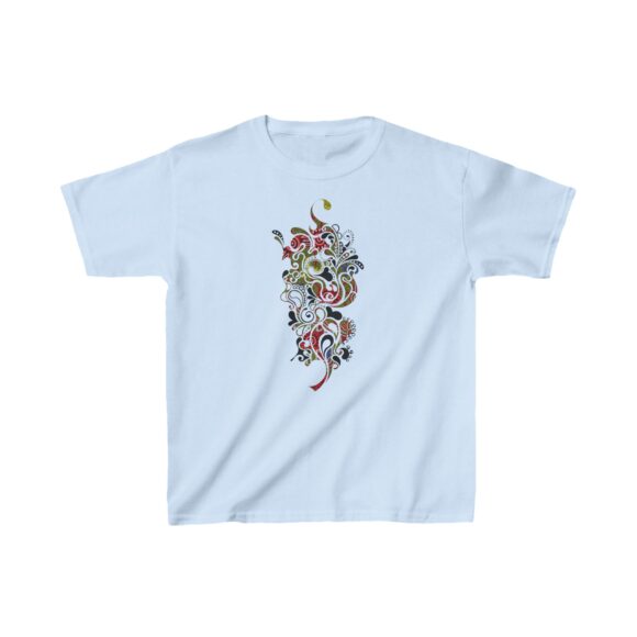 Kids Heavy Cotton Tee - Paisley Conections - Image 7