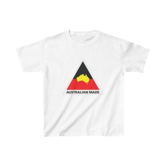 Kids Heavy Cotton Tee - Australian made