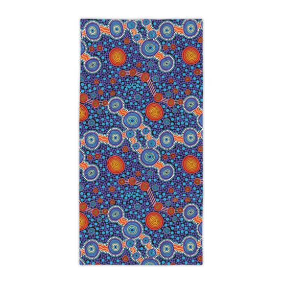 Vibrant Coral Reef Beach Towels – The Journey - Image 9