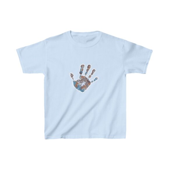 Kids Heavy Cotton Tee - Hand Wetland - Image 7