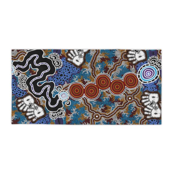 Vibrant Coral Reef Beach Towels – Everything is so far away - Image 10