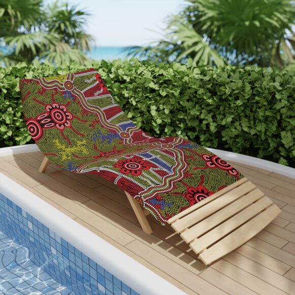 Vibrant Coral Reef Beach Towels - Connections - Image 12