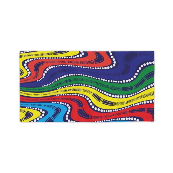 Vibrant Coral Reef Beach Towels – Groovy - Image 6