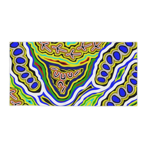 Vibrant Coral Reef Beach Towels – Emu Dreaming - Image 10