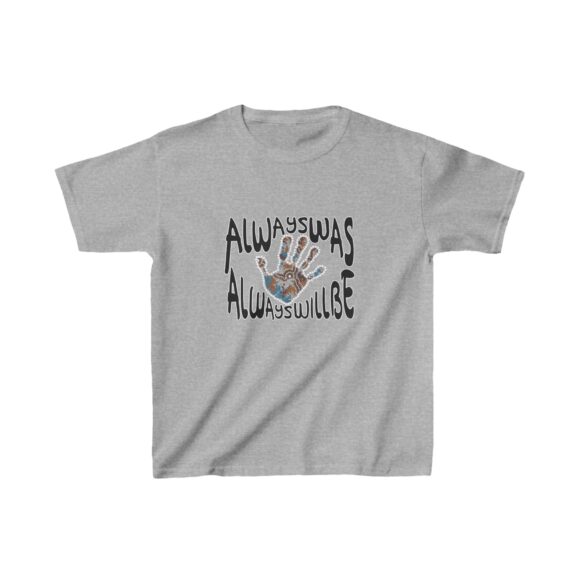 Kids Heavy Cotton Tee - Hand Always Was - Image 5