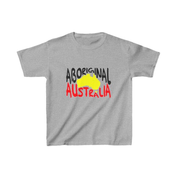 Kids Heavy Cotton Tee - Aboriginal Australia - Image 5