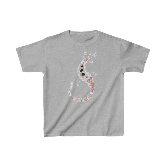 Kids Heavy Cotton Tee - Crocodile - Image 3