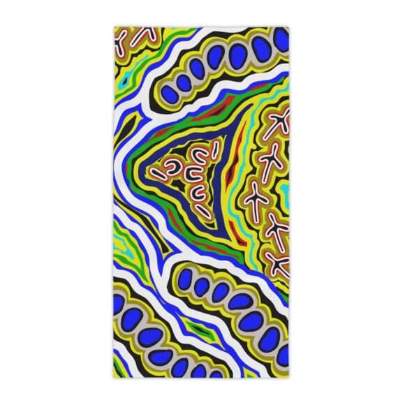 Vibrant Coral Reef Beach Towels – Emu Dreaming - Image 9