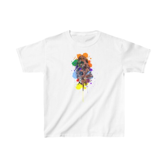 Kids Heavy Cotton Tee - Feather - Image 3