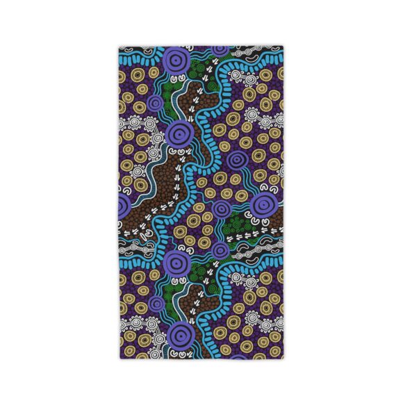 Vibrant Coral Reef Beach Towels – Tropical Journey - Image 5