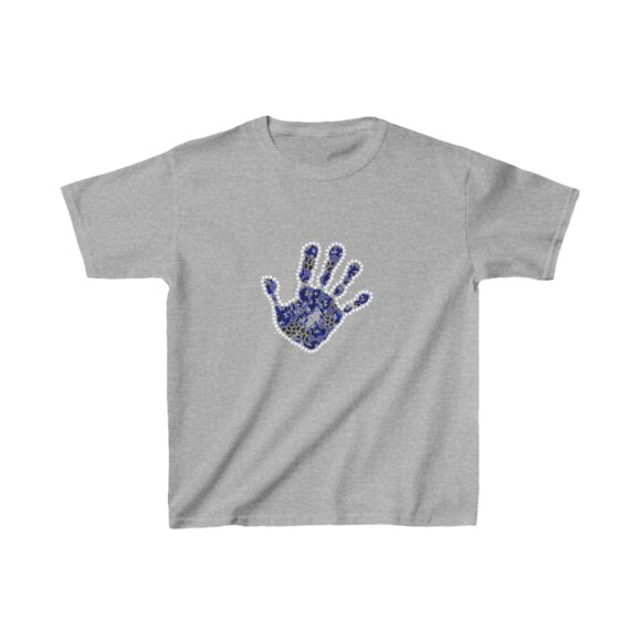 Kids Heavy Cotton Tee - Hand The Pond - Image 5