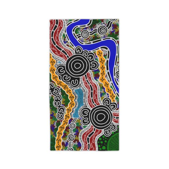 Vibrant Coral Reef Beach Towels – The Mural - Image 5