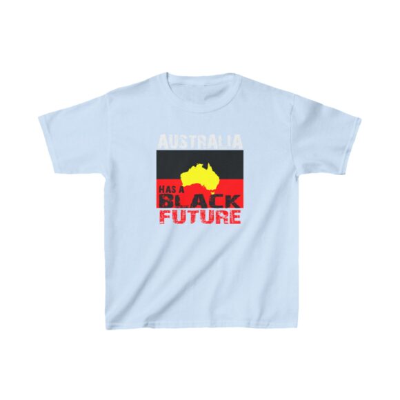 Kids Heavy Cotton Tee - Black Future - Image 7