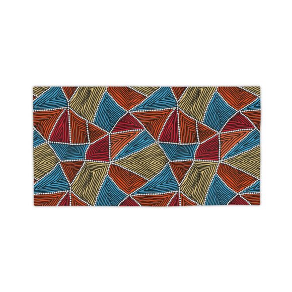 Vibrant Coral Reef Beach Towels – Farm Lands colour - Image 6