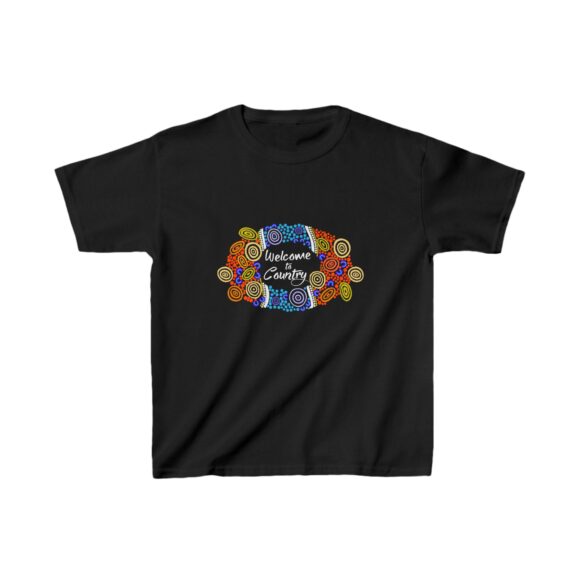 Kids Heavy Cotton Tee - Welcome to Country