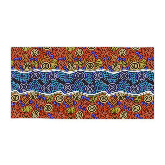 Vibrant Coral Reef Beach Towels – The River - Image 10