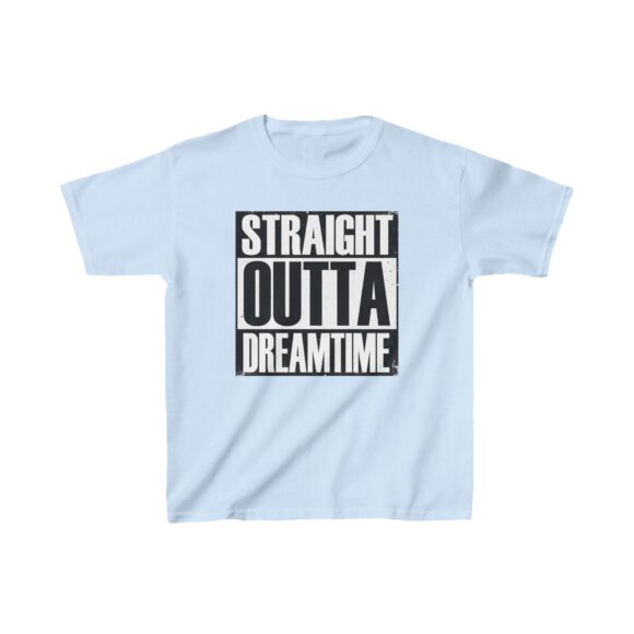 Kids Heavy Cotton Tee - Straight outta dreamtime - Image 7