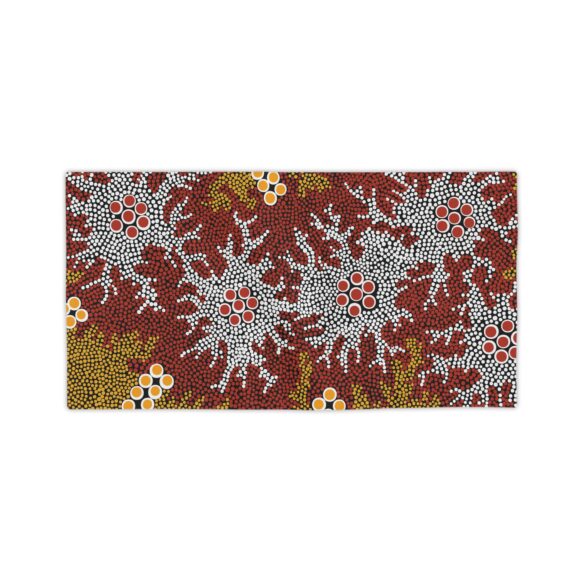 Vibrant Coral Reef Beach Towels - Bushland Dreaming - Image 6