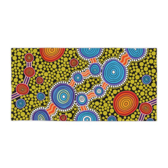 Vibrant Coral Reef Beach Towels – The Journey 2 - Image 10