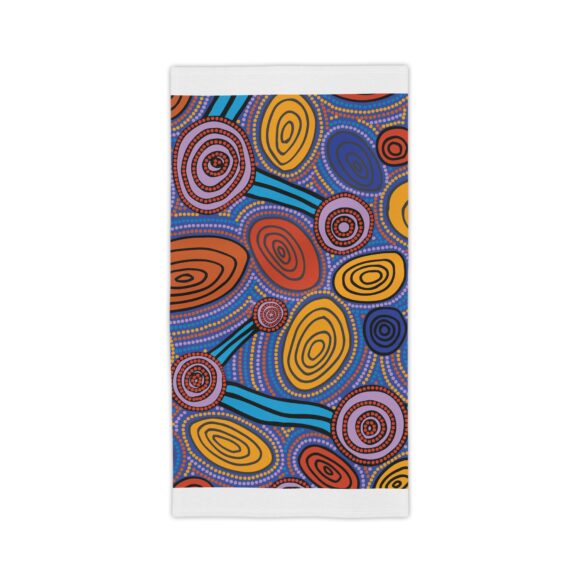 Vibrant Coral Reef Beach Towels – Skipping Stones (p) - Image 5