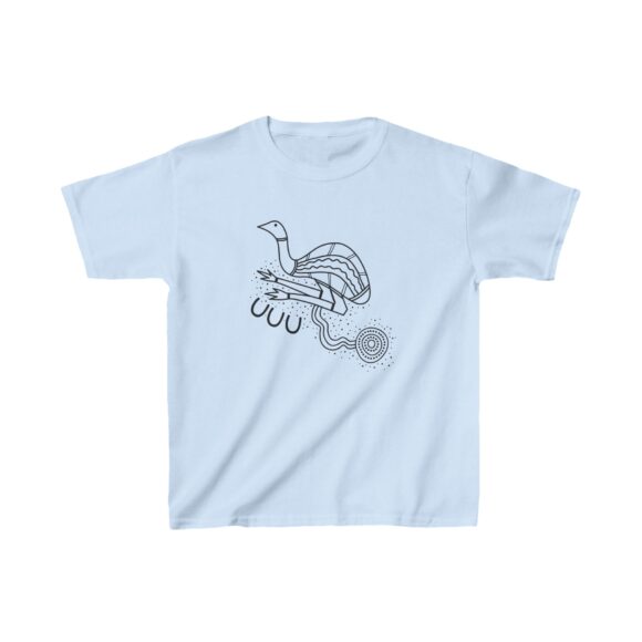 Kids Heavy Cotton Tee - Emu - Image 7