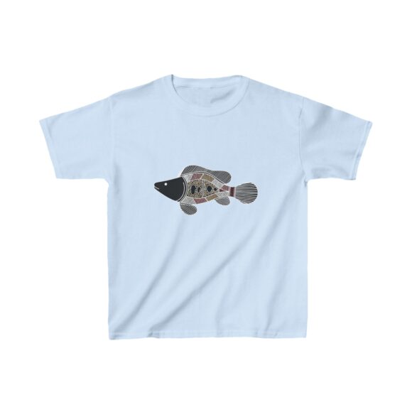 Kids Heavy Cotton Tee - Fish - Image 7