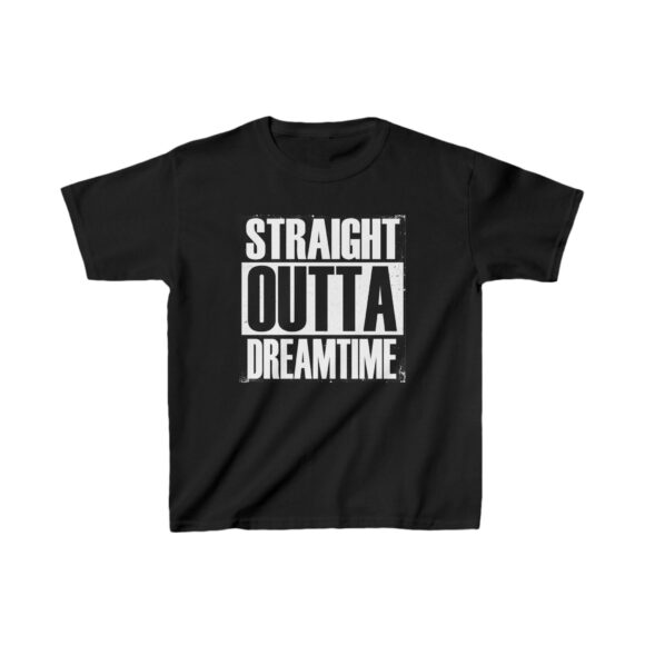 Kids Heavy Cotton Tee - Straight outta dreamtime