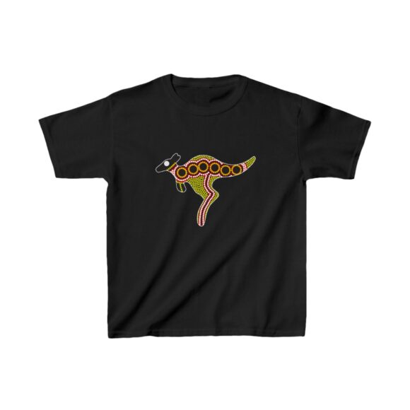 Kids Heavy Cotton Tee - Kangaroo