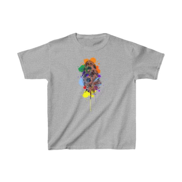 Kids Heavy Cotton Tee - Feather - Image 5