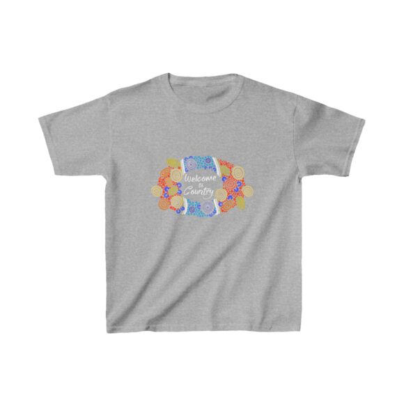 Kids Heavy Cotton Tee - Welcome to Country - Image 5