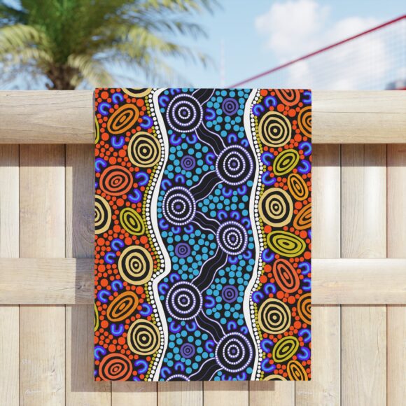 Vibrant Coral Reef Beach Towels – The River - Image 7