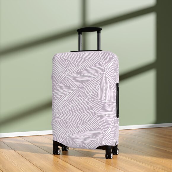 Luggage Cover - Farm Lands lilac - Image 8