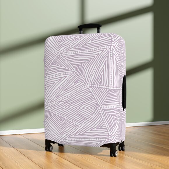 Luggage Cover - Farm Lands lilac - Image 12