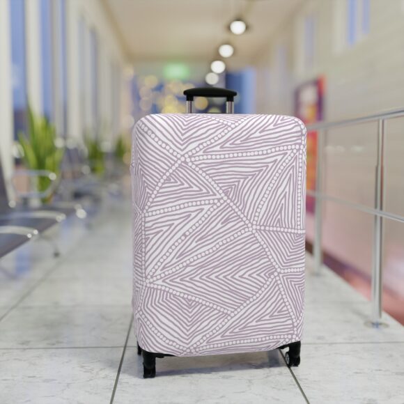 Luggage Cover - Farm Lands lilac - Image 11