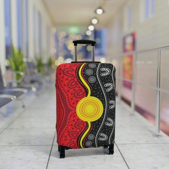 Luggage Cover - Flag Sunset - Image 7