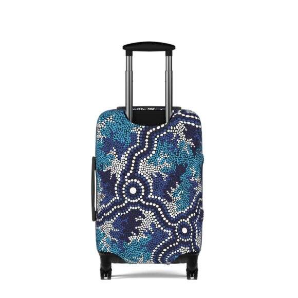 Luggage Cover - Wetland Dreaming blue - Image 2