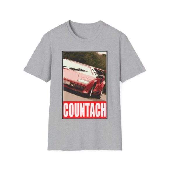 Unisex T-Shirt - Lamborghini Countach - Image 3