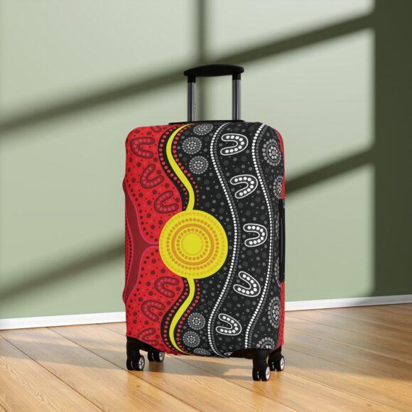 Luggage Cover - Flag Sunset - Image 8